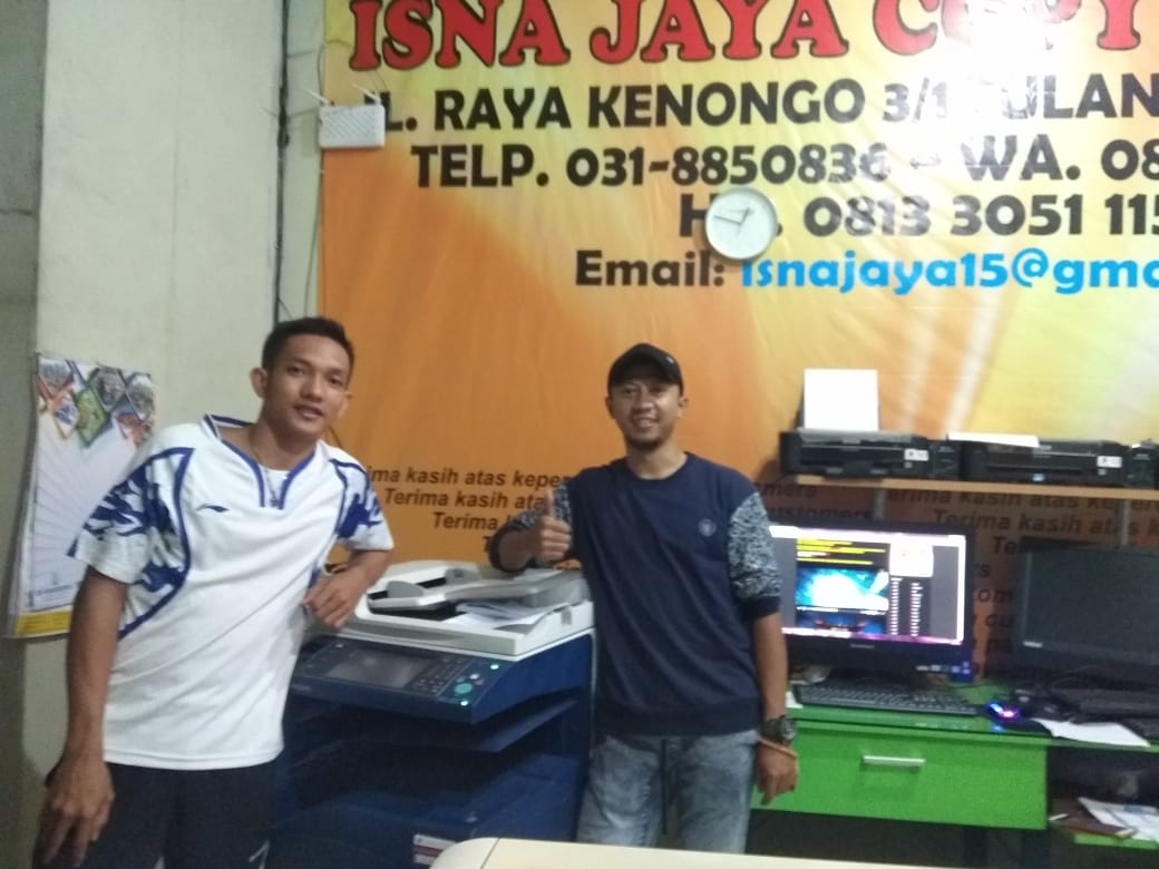 pembeli Isna Jaya Copy centre - Sidoarjo - Jawa Timur