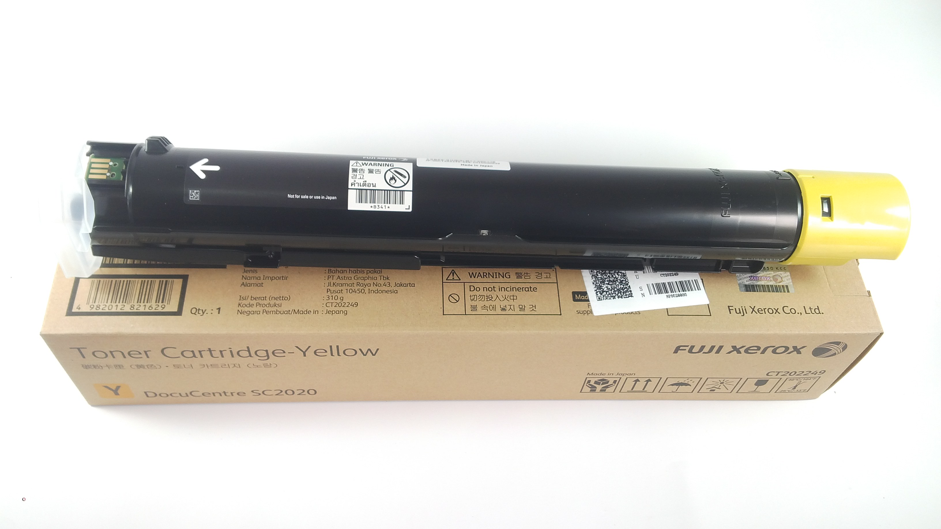 Toner Catridge Fuji Xerox Dc Sc2020 Cps (yellow)